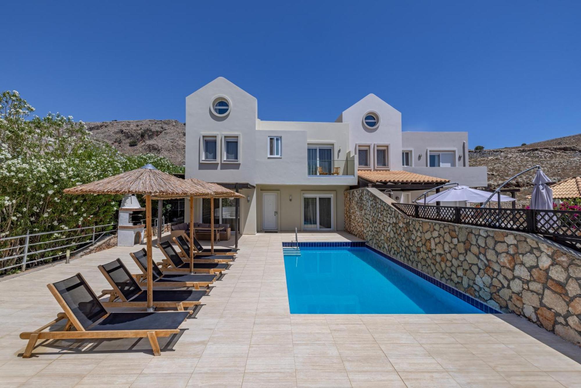 Aethrion Villa Lindos Exterior foto